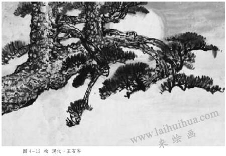 松树画法