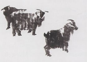 山水画点景动物画法