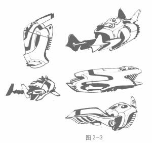 动画素描的形态与方向