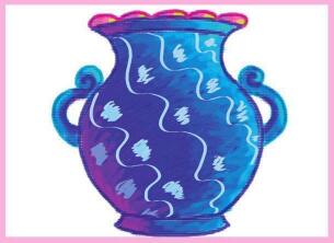 亮丽的花瓶油棒画画法步骤03