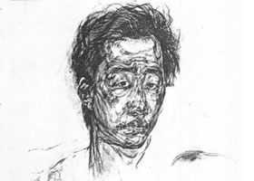 人物肖像素描画法范例（一）