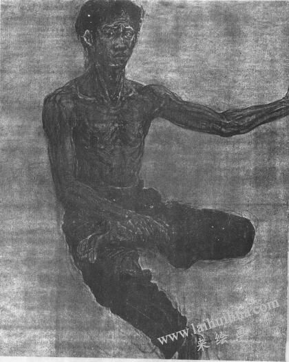 人物肖像素描画03