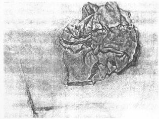 布的素描画02