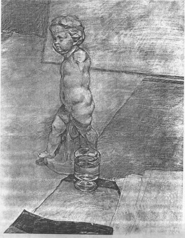 石膏像素描画法范例03