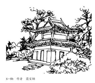 风景素描画移景02