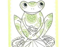 青蛙简笔画（二）