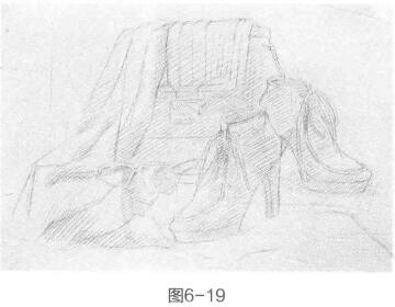 包类素描的表现方法步骤03