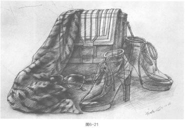 包类素描的表现方法步骤05