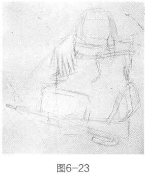包类素描的表现方法步骤02