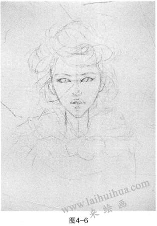 时尚头像素描的步骤02