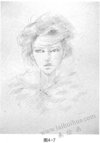 时尚头像素描的步骤03