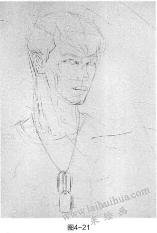 时尚头像素描的步骤02