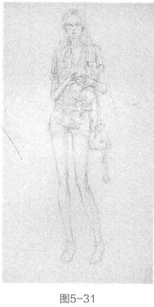 时装画素描的方法与步骤03