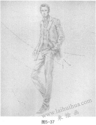 时装画素描的方法与步骤04