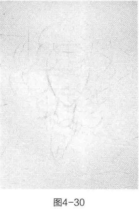 时尚头像素描的步骤01
