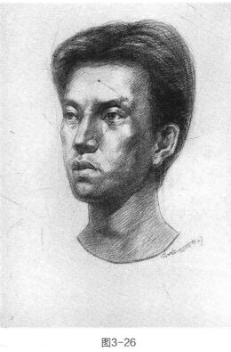 人物头部素描的步骤和方法05