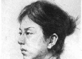 人物头部素描实训案例三