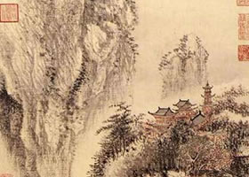 王翚《溪山红树图》赏析