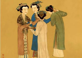 唐寅《孟蜀宫妓图》赏析