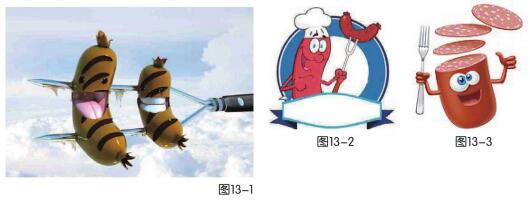 美食的诱惑儿童绘画步骤01,02,03