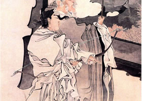 任伯年《屏开金孔雀》欣赏