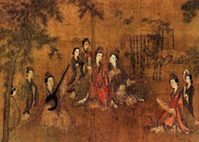 阮郜《阆苑女仙图》赏析