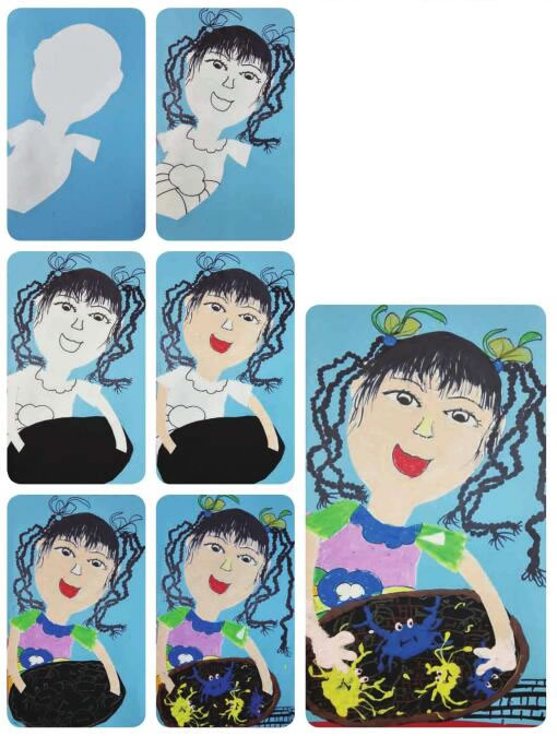 蟹趣儿童绘画步骤