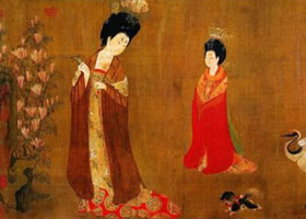 周昉《簪花仕女图》赏析