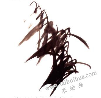 竹子的画法步骤