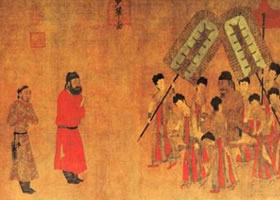 阎立本《步辇图》赏析