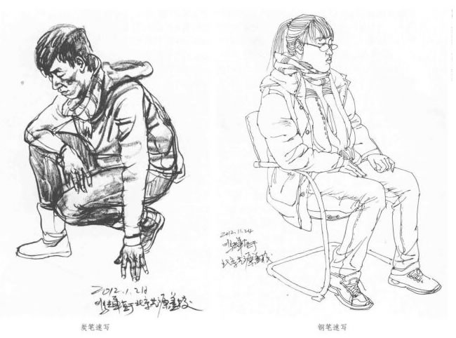 速写的训练方法