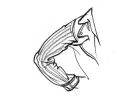人物手臂速写刻画要领（步骤分析）