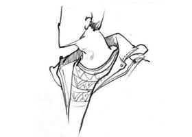 人物颈部速写刻画要领（步骤分析）