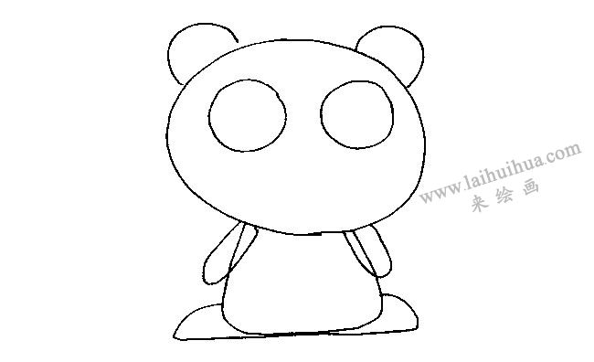 小松鼠卡通画造型01