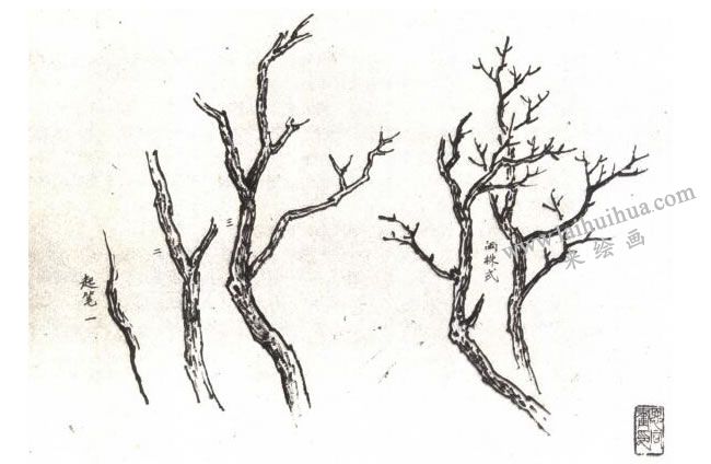 中国画技法图例02
