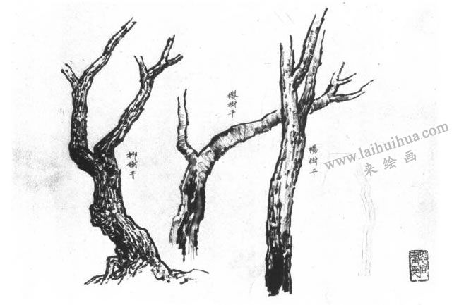中国画技法图例04
