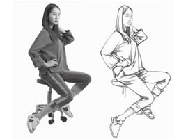 单人照片速写的构图方法