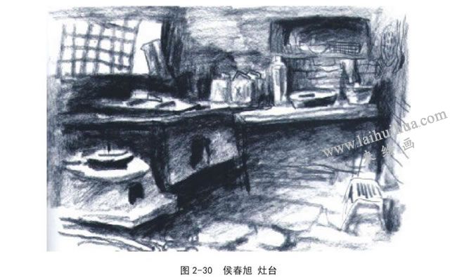 侯春旭  灶台风景速写