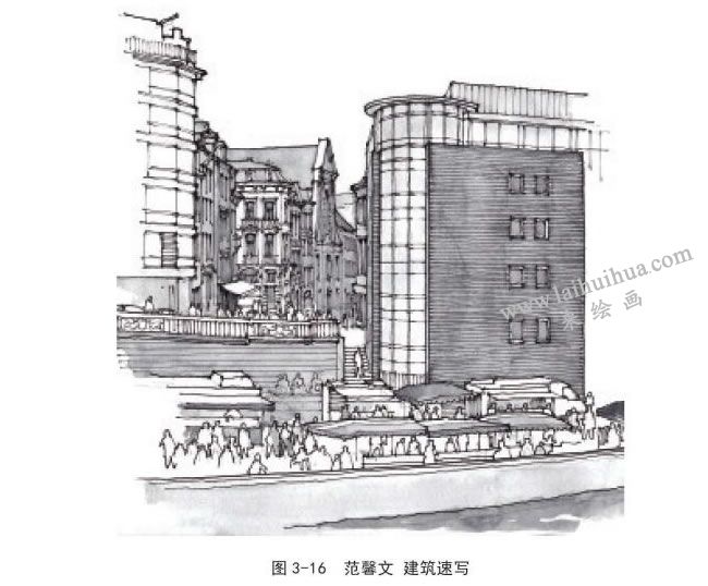 范馨文 建筑速写02