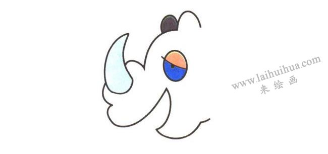 犀牛儿童卡通画法步骤01