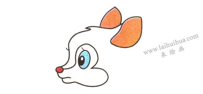 梅花鹿儿童卡通画法步骤02