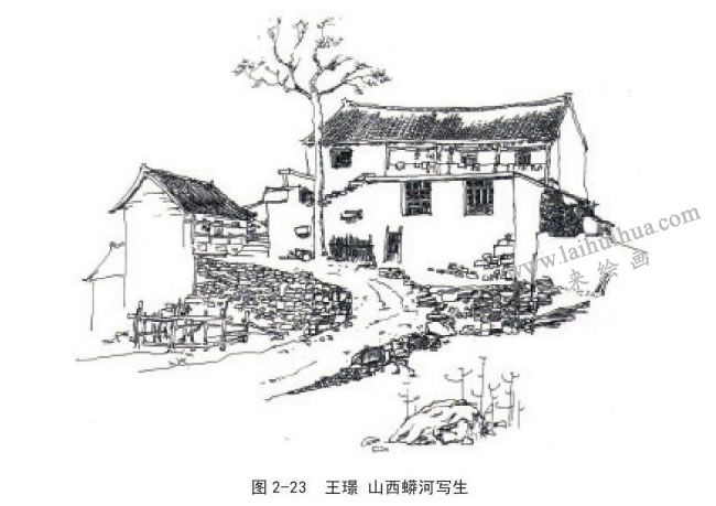 王璟 山西蟒河写生