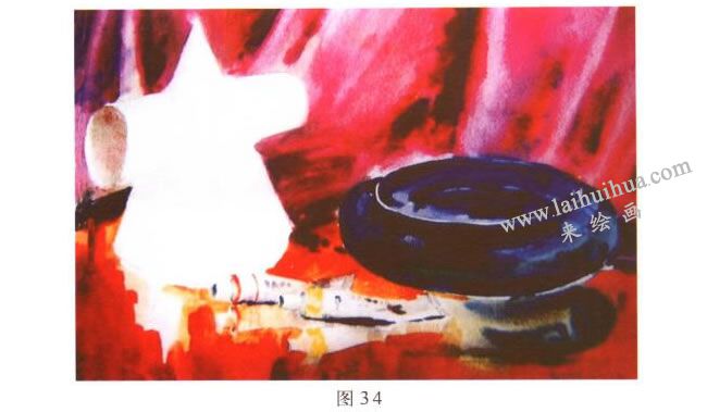 画具水彩画写生步骤04