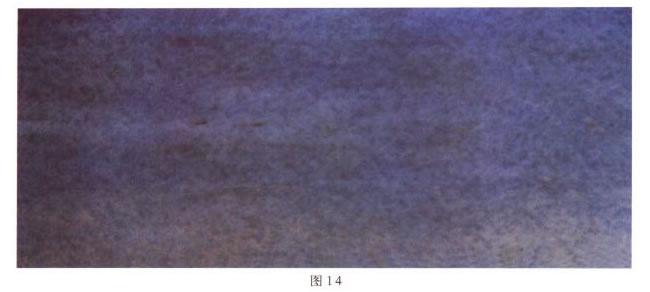 无云的天空水彩画法