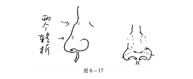 人物鼻子的速写方法