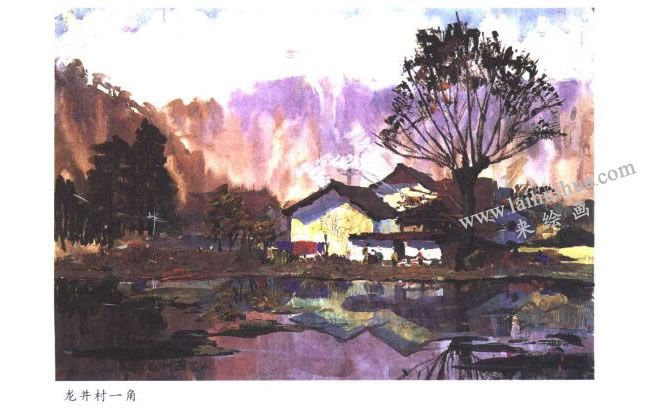 龙井村一角