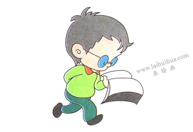 小博士儿童卡通画法步骤04