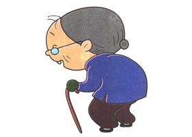 老奶奶儿童卡通画法步骤