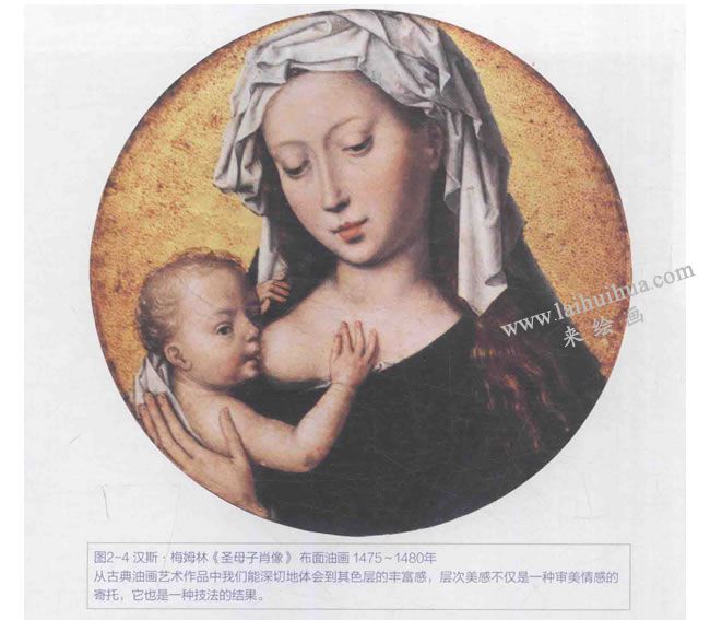 汉斯梅姆林《圣母子肖像》