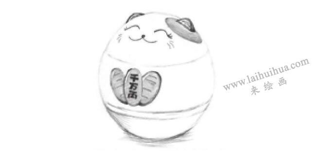储蓄罐素描画法步骤05